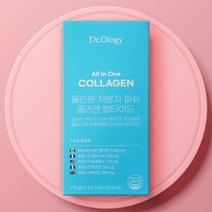 닥터올로지 올인원 저분자 피쉬 콜라겐 마시는 어린 300달톤 엘라스틴 히알루론산 비오틴, 210g, 1박스