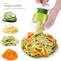가정용 제면기 handheld spiralizer 야채 과일 슬라이서 조절 파스타제조기, 협력사