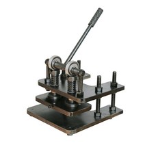 수동 다이 펀칭 압축 프레스 톰슨기 몰드 커팅 성형기, 싱글 휠 (플레이트 180x120mm)
