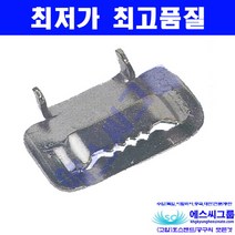 버클 고압 클램프 밴드 체결부품 Bandimex 밴드맥스 롤 나선 호스 배관 수공구 플랜트 배관 화학 화물 국제 독일, S254(12.7mm)x1박스(100개)
