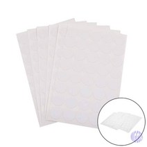 원형스티커 지름16MM 7매 흰색 원형스티커 사무용스티커 동그라미스티커 팬시용품