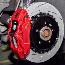 자동차캘리퍼 6PCS 자동차 브레이크 캘리퍼스 스티커 데칼 메르세데스 벤츠 W246 외관 장식, 04 Style B-White