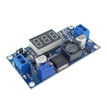 아두이노 XL6009 FND 전압표시 승압 부스트 스텝업 모듈 DC-DC 컨버터 Step Up Boost MODULE II, 1개