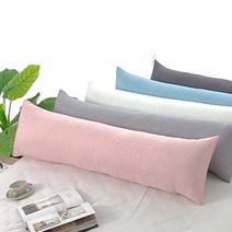 찬미디자인 여름 바디필로우 솜포함, 아이스 인견 무지 아이보리