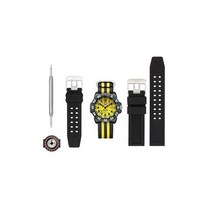 Luminox 루미녹스 남성용 시계 세트 네이비 씰 3950 시리즈 옐로우 및 블랙 스트랩 3955.SET