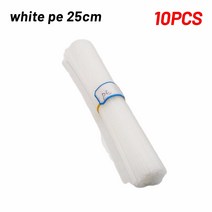 휴지통 용접봉 용접 와이어 10pcs PP /PVC/ PE 플라스틱 흰색 20/25cm 도어 그레이 파이프 물 탱크, [07] black pe 25cm, 07 black pe 25cm