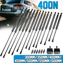 스트럿바 차체 보강 서스펜션 롤링 방지 코너링 2 300-600 400 자동차 스트럿츠 프론트 보닛 후드 리어 트렁크 테일 게이트 부츠 쇼크 리프트 스트럿 서포트 바 가스, 300mm