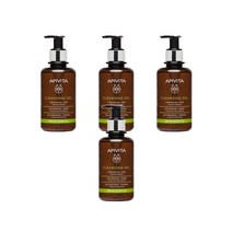 아피비타 클렌징 젤 200ml Apivita Gel Purifiant, 4팩