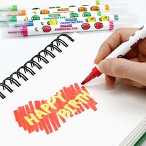 [갓샵] 10개 세트 컬러체인지펜 그라데이션 형광펜 [특이한 트윈 체인지 펜 다꾸 매직 컬, 상세 설명 참조
