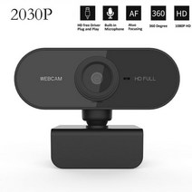 촬영 용품 웹캠 원래 1080P 컴퓨터 PC 웹 와 마이크 회전 라이브 방송 통화 회의 작업, 03 Webcam-2030