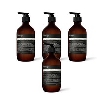 이솝 로즈 헤어 앤 스칼프 모이스춰라이징 마스크 500ml Aesop Rose Hair and Scalp Moisturising Masque, 4팩
