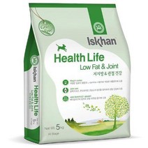 이즈칸 전연령 닭 그레인프리 헬스라이프 저지방 관절건강 애견사료, 저지방&관절건강 × 5kg × 1개