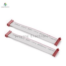 1.27MM 레드 하네스 IDC 케이블 어셈블리 플랫 리본 케이블 배선 와이어-보드 마이크로 매치 lengeh 200mm, 01 Opposite direction_03 8P