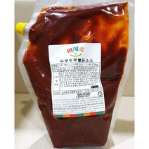 두루두루불닭소스(맛깔지기 파우치 2k) X4, 1