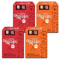 녹차원 따끈따끈 어묵국물티 4팩 오리지널 매운맛, 단품, 맛 선택:매운맛 4개