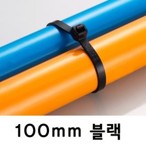자이언트락 케이블타이-블랙100mm(100개) 선택02, 1팩
