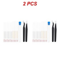3D프린터 부품 다크 스팟 리무버 두더지 교체 바늘 레이저 플라즈마 펜 피부 잡티 문신 제거 기계 스킨 케어 도구 1 10 개, [02] Tweezers 2pcs