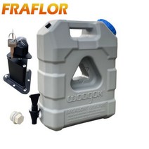 무시동 히터 연료통 캠핑 오토바이 국제관리기 파워뱅크, Grey with Bracket