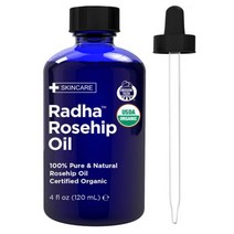 라드하 뷰티 오가닉 로즈힙 오일 120ml / Radha Beauty Rosehip Oil Organic 4 oz