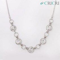 CRICRI 젬마 스와로브스키 크리스탈 제작 목걸이 커스텀목걸이 _ 23013001EA