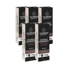 그라인더 커피 캡슐 더블 에스프레소 10개 Grinders Coffee Capsules Double Espresso Caffitaly System, 5팩