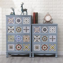 자개장 자개장농 약장서랍장 엔틱 서랍장 원목 약장 빈티지거실장 고가구, 전체 의상, 그린 9-그리드