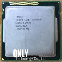 인텔 코어 i5-2500T i5 프로세서 (6M 캐시 2.3 GHz) LGA1155 데스크탑 CPU, 한개옵션0