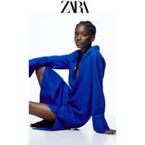 린넨 혼방 소재 롱 ZARA 자라 여성 원피스