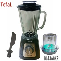 테팔 대용량믹서기 BL-4368 유리용기 얼음분쇄 BL811DKR(BL81GDKR) 플러스 초고속 블렌더 속도조절 스무디, BL-4368KR(블렌드포스 글라스)