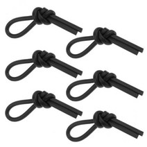 GHSHOP 3-4pack 6 개 유연한 테니스 라켓 진동 감쇠기 세트 블랙, 3개, 실리카겔, 검은 색
