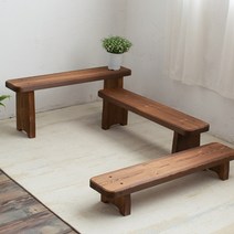 나무의자 야외벤치 발코니 야외용 정원 옥외 인테리어벤치, L150 X W20 X H35