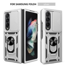 갤럭시Z 플립 폴드 호환케이스 z fold 4 armor case for samsung galaxy z fold 4 5g case slide camera lens stand z