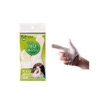 마인드업 시즈코 장갑형 칫솔 반려견 애견 강아지 면 부드러운 소형견 중형견 손가락칫솔