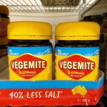 호주 저염 베지마이트 235gx2개 Vegemite 40% Salt Reduced, 235g, 2개