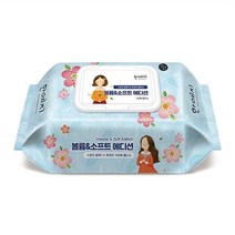 셀러허브 생활리빙 한예지 볼륨 소프트 에디션 물티슈 캡형 100매 5개, 기본