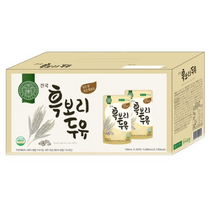 건국 흑보리 두유 선물세트, 190ml, 80개