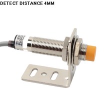 LJ12A3-4-Z/BX 접근 센서 유도 형 근접 스위치 M12 4mm DC 12V 24V AC 110V 220V NO NC NPN PNP, 05 DC Type 2Wire NO