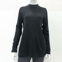 이랜드 [임페리얼]임페리얼 겨울 여성 아크릴 하프넥 롱 니트_PPZ2401 (주)슈페리어_안양점, 블랙39/095_0