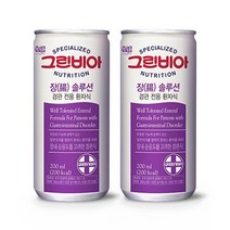 그린비아 정식품 장솔루션 30캔 환자유동식 경관유동식 암환자 영양식 노인 식사 대용 음식