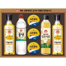 답례 감사 명절 선물세트 사조 카놀라유 식초 참치외 안심특선 SJ2호 교회 회사 단체 학교 친구 병문안, 50개