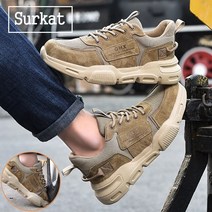 Surkat 남자작업화 초경량 안전화 수입작업화 미끄럼방지 통기신발