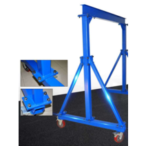 겐트리크레인 자키 호이스트 행거 2톤 이동식 크레인, 상세이페이지 참고, 1T 높이 2.5m, 폭 2.5m