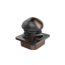 브레오 두피 미니 골든 마사지기 충전베이스 포함 마사지 방수 및 전신 케어 전동 헤드 브러쉬, Golden, 1 Power Cable