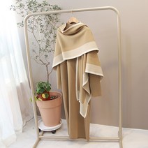 모조로브 / 반목폴라 H라인 니트롱원피스 + 숄니트 코디세트