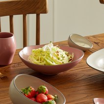 까사무띠 레아 디저트 카페 브런치 샐러드볼 21cm, 그린올리브