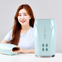 닥터웰 클래식 무선 손마사지기 송가인 추천 공기압 온열 손목 지압 안마기, 손마사지기 DR-834(민트)