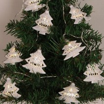 10구 USB LED 트리 가랜드 전구 웜색 2M 크리스마스미니전구 캠핑줄조명 줄줄이전구