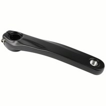자전거크랭크 픽시크랭크 170mm 자전거 합금 중공 자전거 왼쪽 크랭크 암 shimano m4050 m590 m610 slx xt xtr 크랭크 세트 용 자전거 크랭크, 검은색