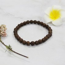 자연침향 합장주 6mm (침향나무 침향팔찌 염주팔찌), 손목둘레 17cm