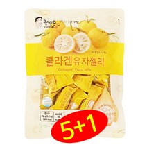 [저분자피쉬] 콜라겐 유자 젤리 (5+1 이벤트) 250g 제리 권영춘명과마루 일광제과 HCCP